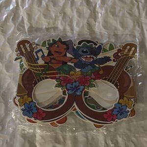 Tropical Character Party Photo Booth Glasses - Blue & Brown